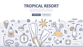 商务网络云计算网页背景