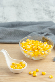 玉米配菜食材背景海报素材