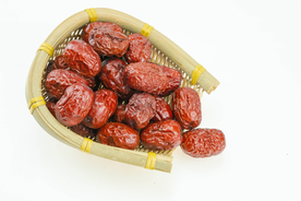 红枣红豆养生补品背景海报素材