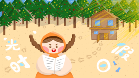 创意卡通插画图案