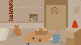 创意卡通插画图案