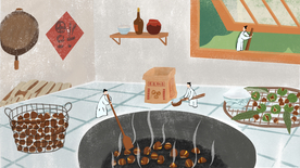 创意卡通插画图案