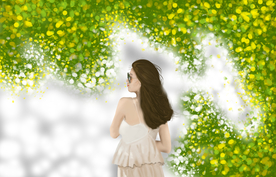 创意卡通插画图案