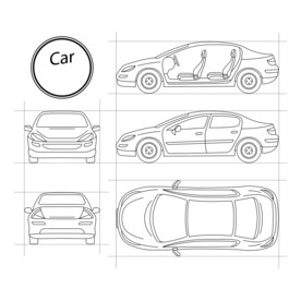 汽车 小车 矢量车 车LOGO