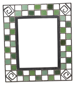 绿色金属相框