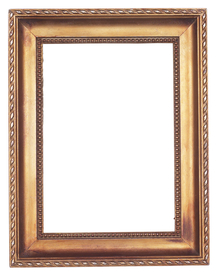金色金属相框
