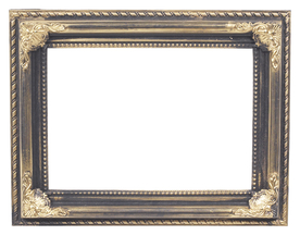 金色金属铜制相框