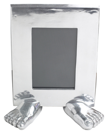 白色白金金属相框