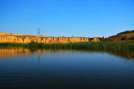 宁夏水洞沟人类史前文明考察遗址