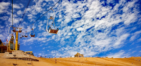 宁夏中卫沙坡头景点