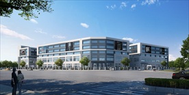 厂房工业园区园区效果图