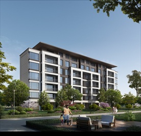 小区别墅洋房园林景观效果图