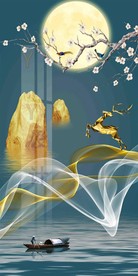 现代轻奢装饰画图片