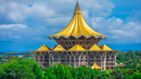 东南亚建筑旅游旅行背景海报素材