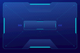 背景模板  舞台展板