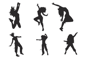 跳跃 跳舞的人