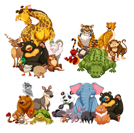卡通动物大全