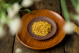 桂花零食香料背景海报素材