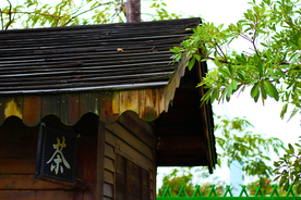 屋檐建筑中式复古背景海报素材