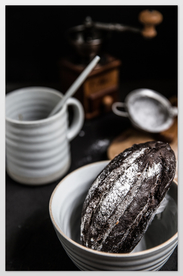 面包零食美食背景海报素材