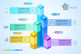 信息图模板 流程