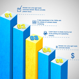 信息图模板 流程