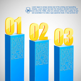 信息图模板 流程