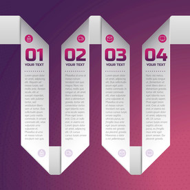 信息图模板 流程