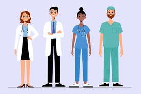 人物插图 扁平办公矢量