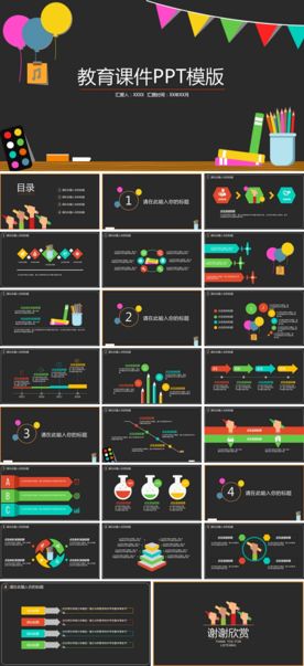 教师课件模板（勿商用）