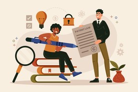 人物插图 扁平办公矢量