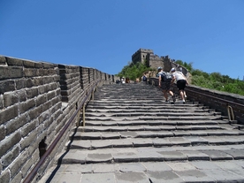 爬万里长城