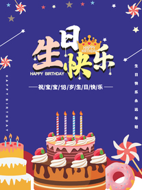 生日海报