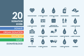 20个捐赠相关图标