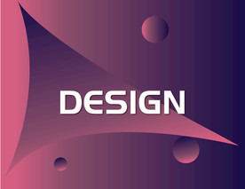 渐变背景海报设计