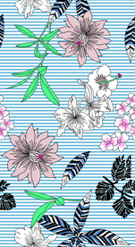 手绘花朵
