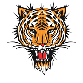 精致老虎头像