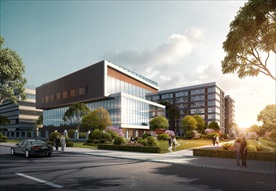 厂房工业园区建筑景观效果图