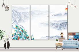 壁画禅意画