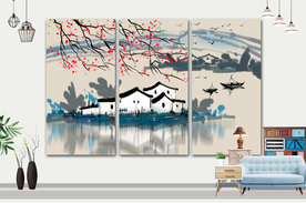 壁画禅意画