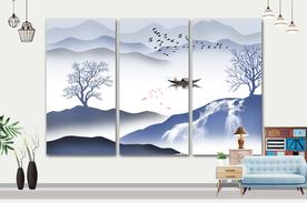 壁画禅意画
