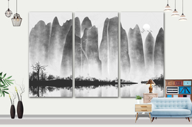 壁画禅意画