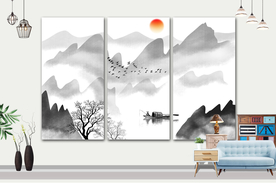 山水画