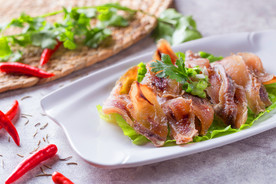 牛筋 麻辣牛筋 牛筋吊旗