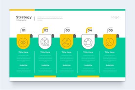 信息图模板 流程