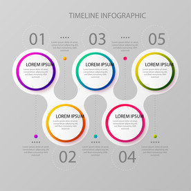 信息图模板 流程