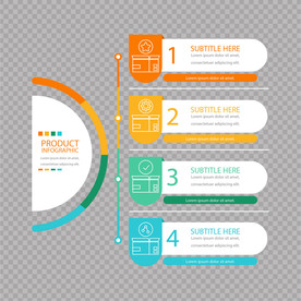 信息图模板 流程