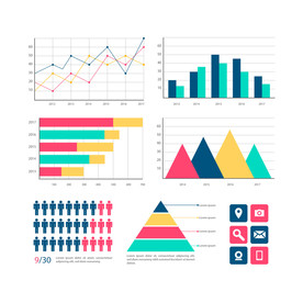 信息图模板 流程
