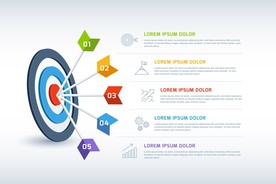 信息图模板 流程