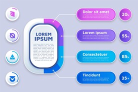 信息图模板 流程